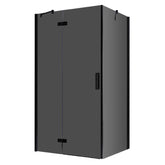 AWT Duschabtrennung LBS1205-B schwarz 120x90 links